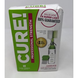 Lice Clinics of America CURE! Professional Strength Complete Lice Removal Kit
