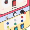 Baby Button Light Up Toy Simulation Early Educational Wooden Sensory