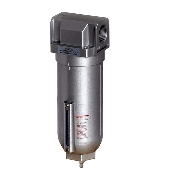 3/4" Inline Air Compressor Water Moisture Filter Trap Separator w/