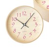 KATOMOKU plywood clock 21 radio clock sweep (continuous second hand)