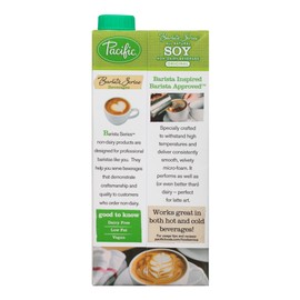 Pacific Barista Series Original Soy Beverage, 32 Ounce
