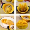HUATEEN Mango Cutter & Corer – Stainless Steel Blade with