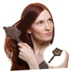 VICASKY Wood Hair Comb Cat Shaped Scalp Massage Brush for
