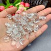 JINGYOU Natural Stone Rock Crystal Beautiful Clear Lace Natural Irregular