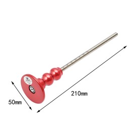 TOPWAY Wood Marking Gauge Mortise Shank Aluminium Body and Stainless Steel Scale Bar (Single Shank)