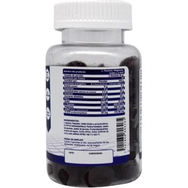 Vidanat Gomitas L Teanina Magnesio Sabor Uva 60 Auxiliar en control de insomnio