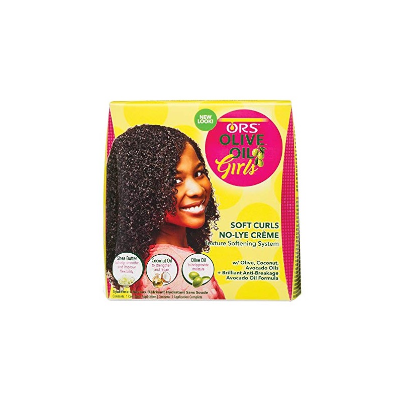 ORS Olive Oil Girls Soft Curls No-Lye Creme Texture Softening