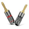 conecto CC50640 Banana Plugs High-End Professional (100% Copper) for all
