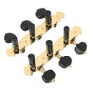 Alomejor 3 Pairs Classic Guitar Pegs Tuning Pegs Rustproof Easy