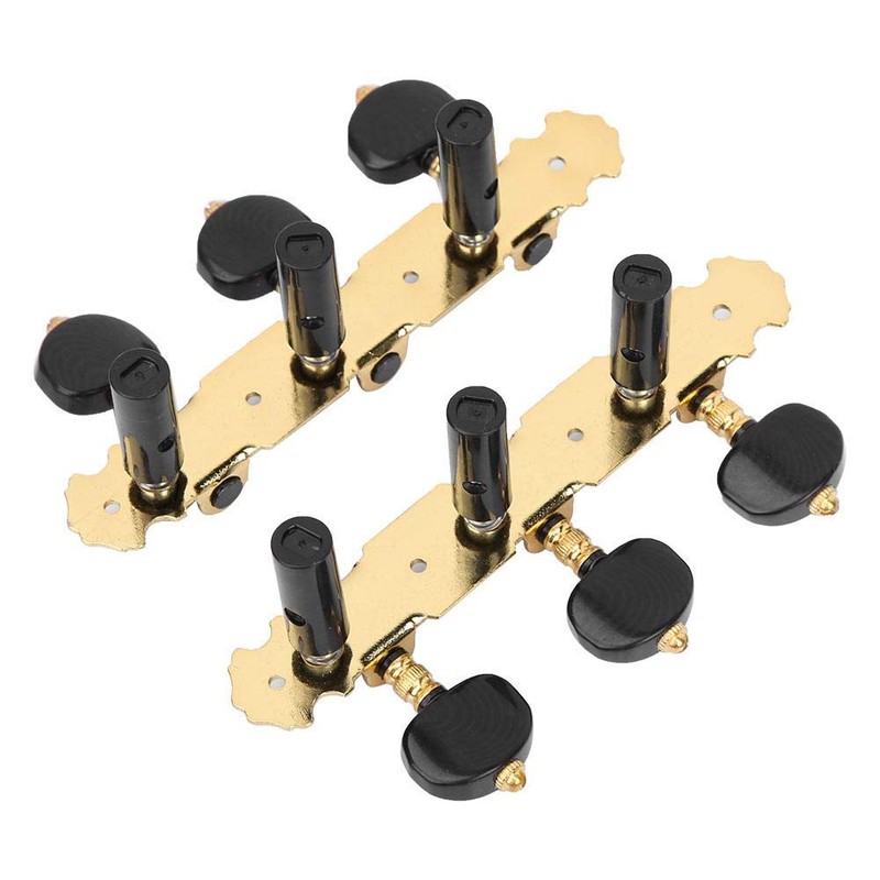 Alomejor 3 Pairs Classic Guitar Pegs Tuning Pegs Rustproof Easy