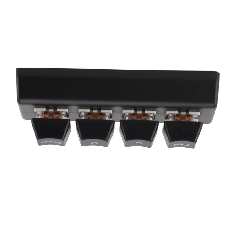 Programmable Keypad 4 Keys Support NKRO Red Switch Ctrl C