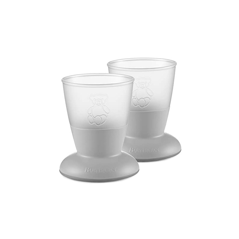 Baby Bjorn Baby Cups, 2 Pack, Gray