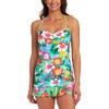 La Blanca Top de Traje de baño Tankini con Parte