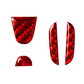 Riloer 4pcs Groove Stickers for Steering Wheel Decoration Emblem Badge Decal Cover Sticker Compatible with Honda Civic 10th Gen 2016-2020, Accord 2019-2020