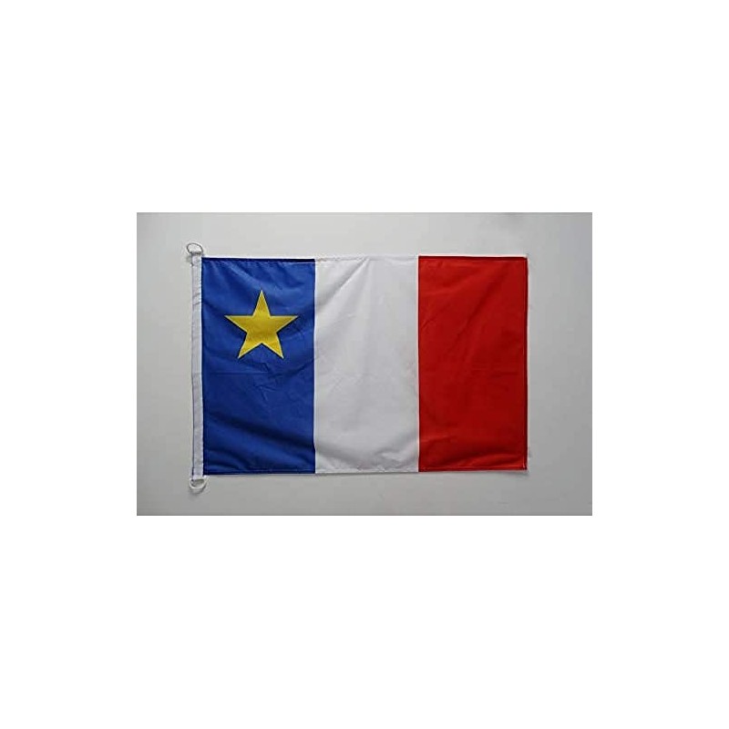 Acadia Nautical Flag 18'' x 12'' - Canada - Acadian