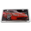 Premium Slim Style Stainless Steel License Plate Frame (2 Holes,