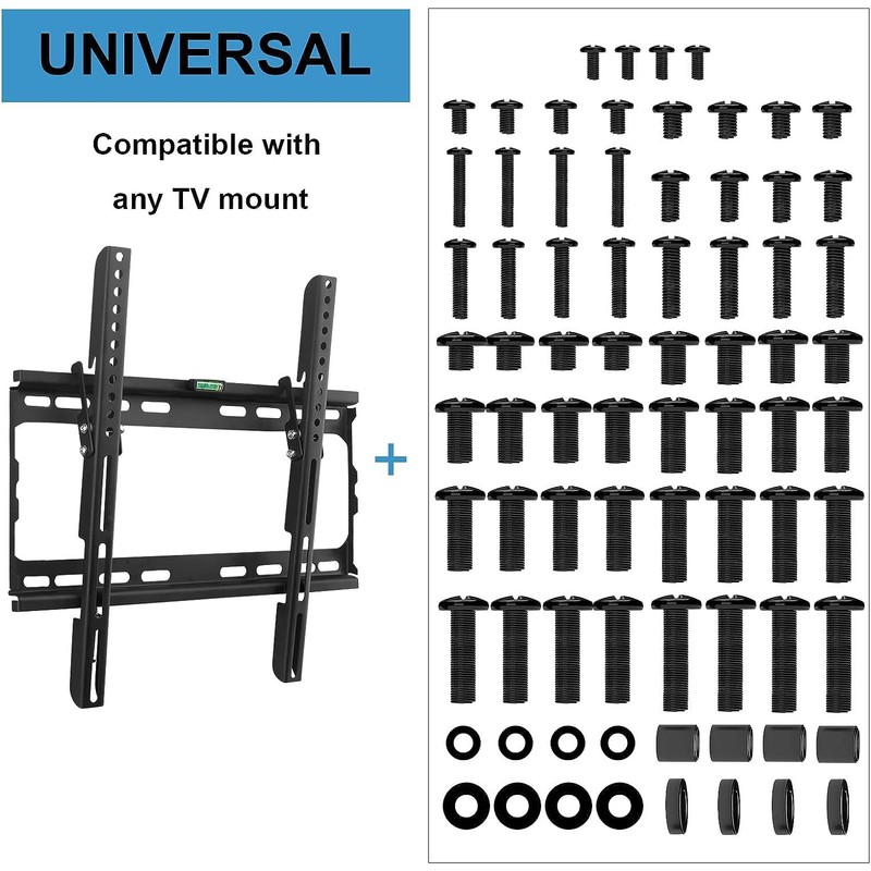LSB-FL Monitor and TV Mounting Screws M4 to M8 Screws