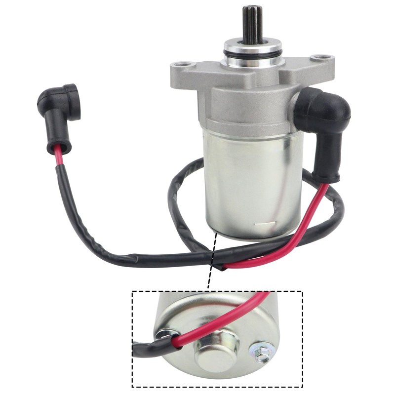 Shamofeng Starter Motor Combo Kit for Polaris Outlaw 50 2008-2019,