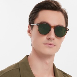 CARFIA Mens Sunglasses Polarised Vintage Eyewear UV400 Protection for Driving Travel