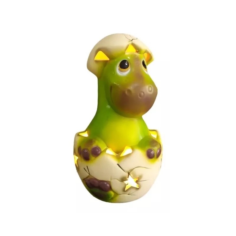 Liven&Decor Centro Mesa Dinosaurio Recuerdo Fiesta Infantil Lampara Dino