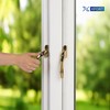 XFORT Key Locking Inline Window Handle Installation Kit in Polished