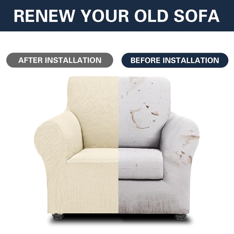 2024 Newest Stretch Chair Sofa Slipcovers Couch Cover for 1