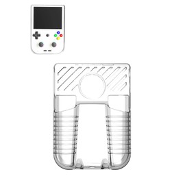 Case for RG406V Retro Gaming Console,BOVUGAC Fully Wrap TPU Soft Protective Shockproof Cover for ANBERNIC RG406V Handheld Game Consoles-Clear