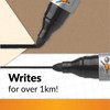BIC Marking 2000 ECOlutions Permanent Bullet Tip Markers - Black,