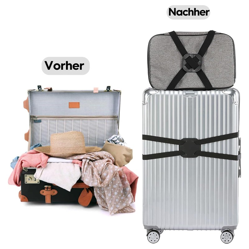 Luggage Straps Pack of 2, Suitcase Strap Strap, Luggage Strap,