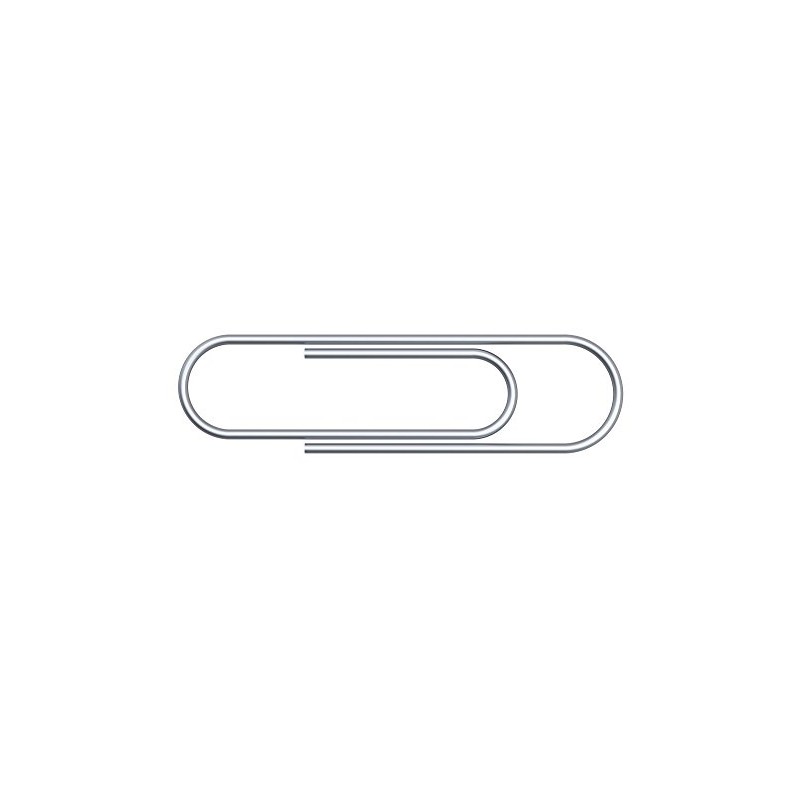 Whitecroft Essentials 33471 32 mm Large Paper Clip (Pack of