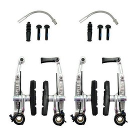 TEKTRO 857AL Linear Pull Brake Set Long Arms 110mm, Silver, MH1814