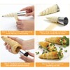 FDKYOEK 35 PCS Cannoli Forms Tubes Kits, Non-stick Cream Horn