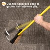 FURemover Pet Hair Removal Rubber Broom, 61" Telescopic Handle