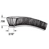 Prime-Line T 8658 Window Pile Weatherstrip, Slide-in style for 3/16