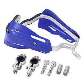 Powermotor Handgards Dirt Bike Hand Gards Brush Bar Motorcycles Universal Aluminium Alloy Motorcycle Hand Guards for Honda Kawasaki Yamaha 7/8" Suzuki ATV Yamaha DT250 TTR225ï¼Blueï¼