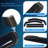 Nilight in Channel Rain Guards for Grand Caravan 2008-2023, Chrysler