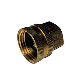 2 PIECES XFITTING 3/4" FHT GARDEN HOSE X 1/2" FNPT FEMALE SWIVEL ADAPTER, BRASS, GARDEN HOSE CONNECTOR
