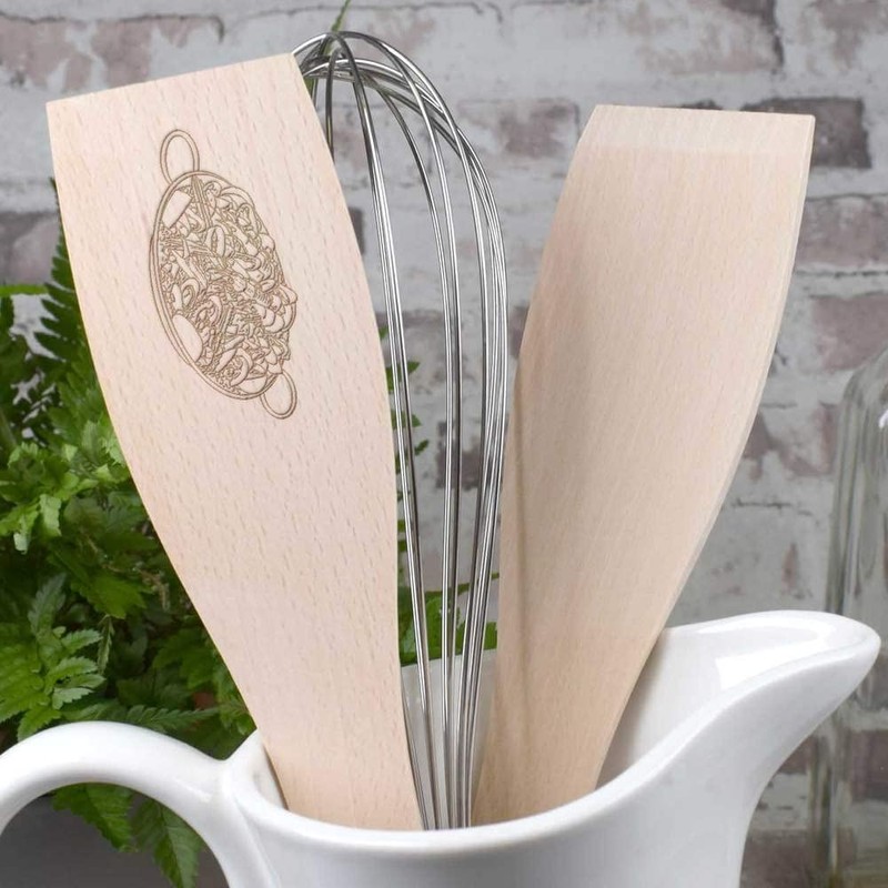Large 'Paella' Wooden Cooking Spatula (SA00016991)