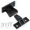 6PCS Heavy Duty Plinth Clips Kit With 24PCS Screw,Hidden Push-in