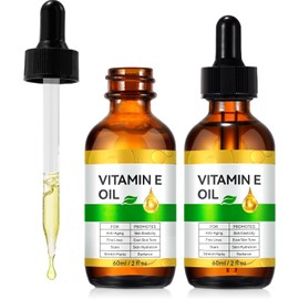 Liefiet Mezcla De Aceite De Vitamina E 75.000 Ui, Aceite Puro De Vitamina E Para Piel, Cicatrices, Uñas Y Cuero Cabelludo, Hidratante Facial Y Corporal, Hidrata La Piel Seca, Reduce Las Estrías, Las L
