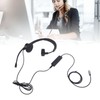 Telephone Headset Noise Canceling Single Ear Comfortable USB C to