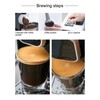 Refillable Coffee Capsules Stainless Steel Double Filtration Reusable Coffee Pods