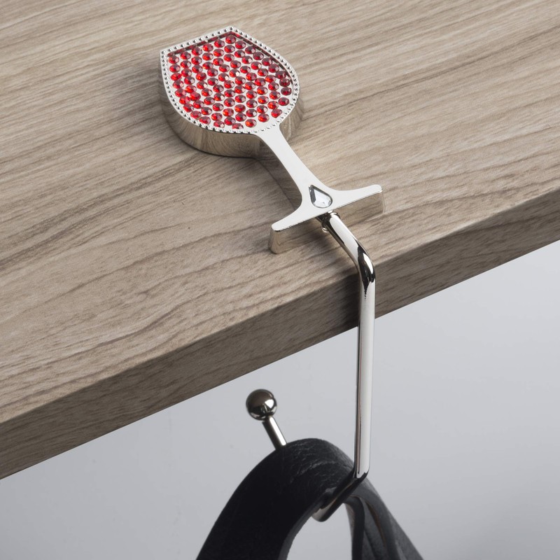 Chris's Stuff Wine Lover's Purse Hook - Portable Handbag Holder