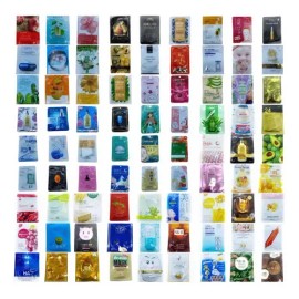 Pack De 50 Piezas Mascarillas Faciales Surtidos Coreanas                                                                                              