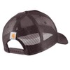 Carhartt Men's Rugged Flex Twill Mesh-Back Script Patch Cap, Dark