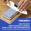 Whetstone Sharpening Stone Set, Dual Sided Grit 1000/6000 Knife Sharpener