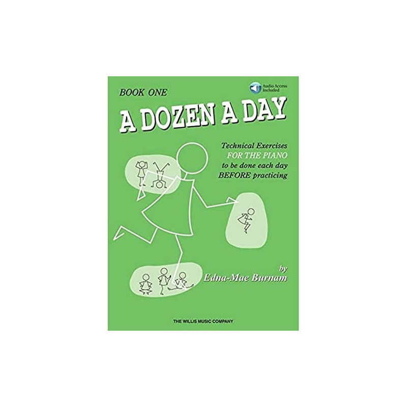 Willis Music A Dozen A Day Audio Access Book-1