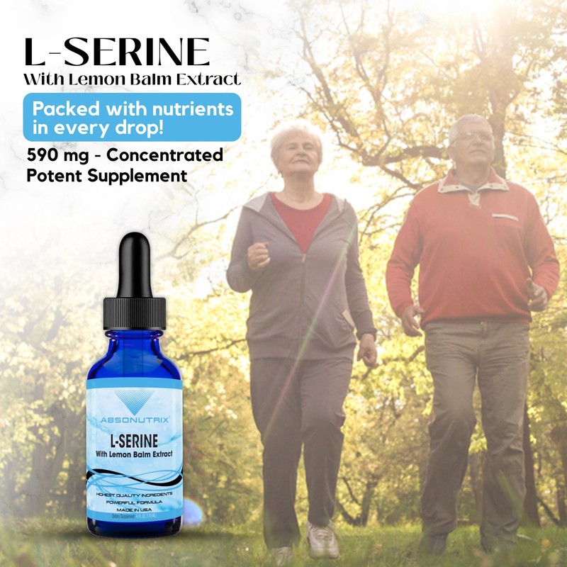 Absonutrix L-Serine Complex 500 mg - 4 Oz Liquid Large