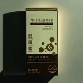 Research's Light Lactobacillus for Women Probiotics 2g 14 packs 1 box / 리서쳐스 라이트 유산균 포 우먼 프로바이오틱스 2g 14포 1박스