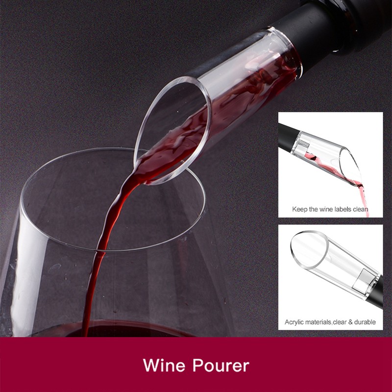 Electric Wine Opener Set Type-C Rechargeable Automatic Electric Wine Bottle